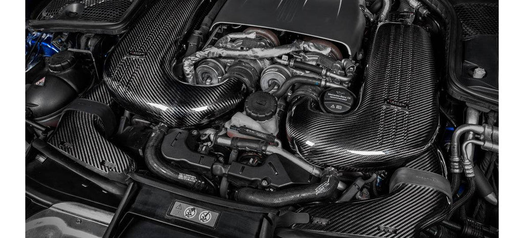 Mercedes C63 & C63S W205 C205 Eventuri Carbon Fibre Intake System - AUTOID® - Air Intakes - Eventuri