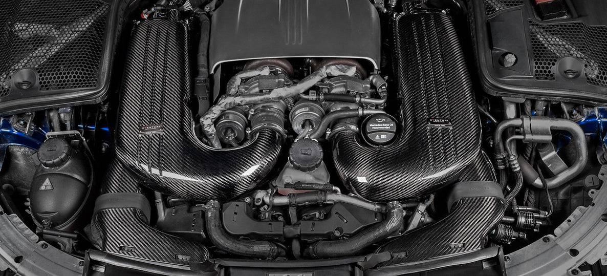 Mercedes C63 & C63S W205 C205 Eventuri Carbon Fibre Intake System - AUTOID® - Air Intakes - Eventuri