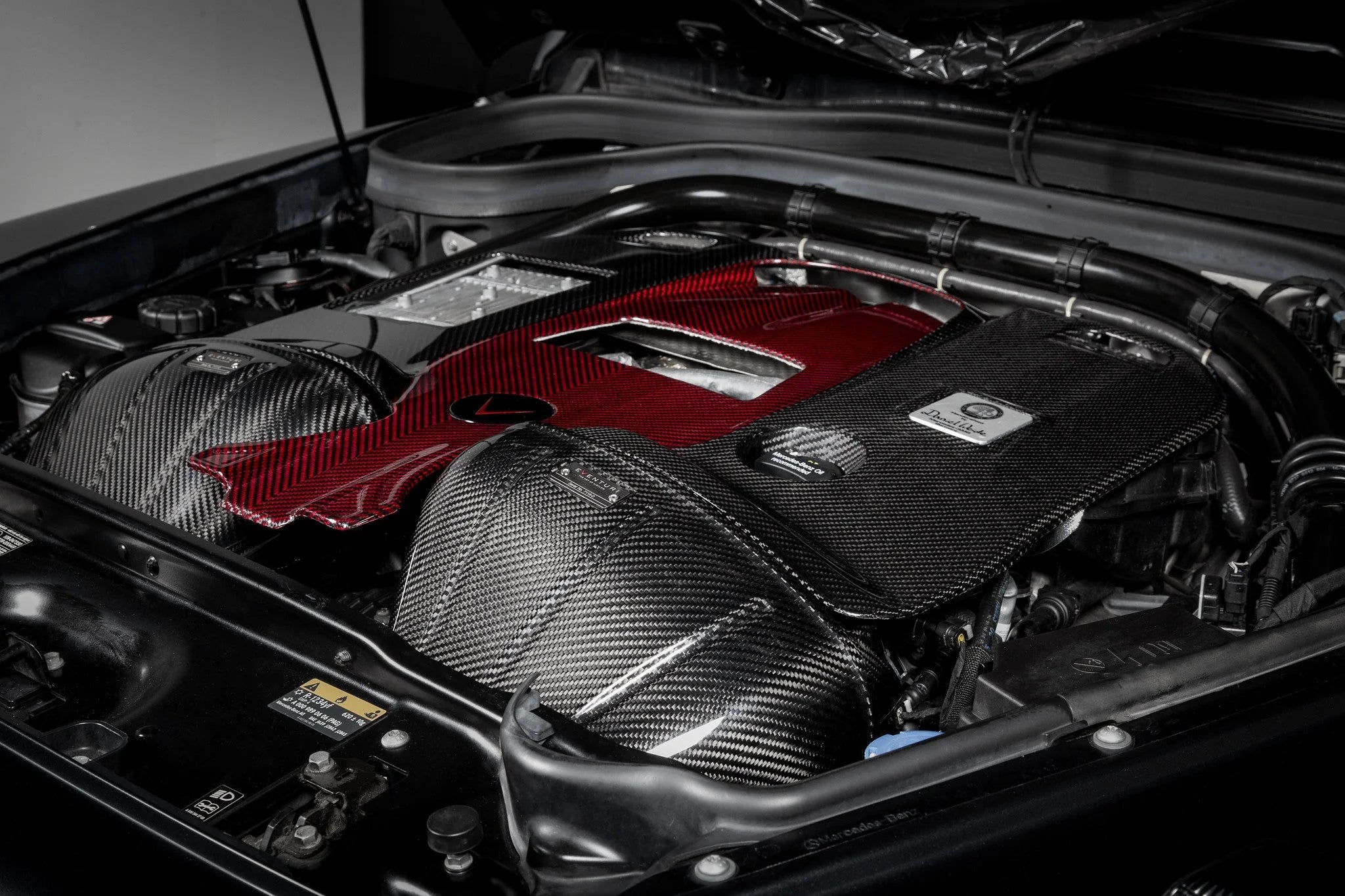 Mercedes G63 AMG W463 464 Carbon Fibre Eventuri Intake System - AUTOID - Air Intakes - Eventuri