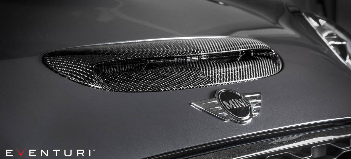 Mini Cooper & Clubman S / JCW F56 Eventuri Full Black Carbon Fibre Intake Kit - AUTOID - Air Intakes - Eventuri