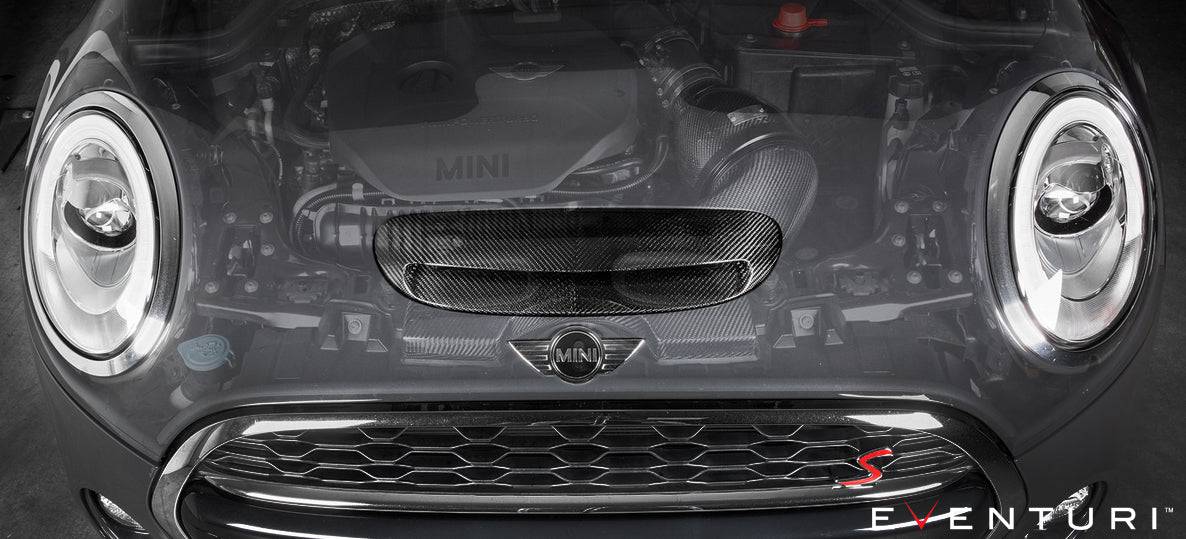 Mini Cooper & Clubman S / JCW F56 Eventuri Full Black Carbon Fibre Intake Kit - AUTOID® - Air Intakes - Eventuri