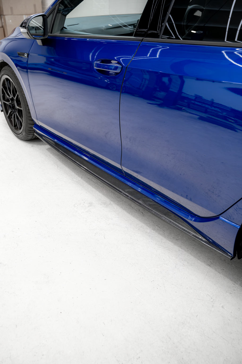 Volkswagen Golf R Mk8 Carbon Fibre ID-01 Side Skirts by FORM (2020+)