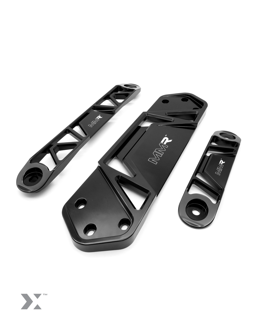 MMX 3 - piece complete underbody chassis brace set for MINI - AUTOID - Billet dress up - MMX Performance