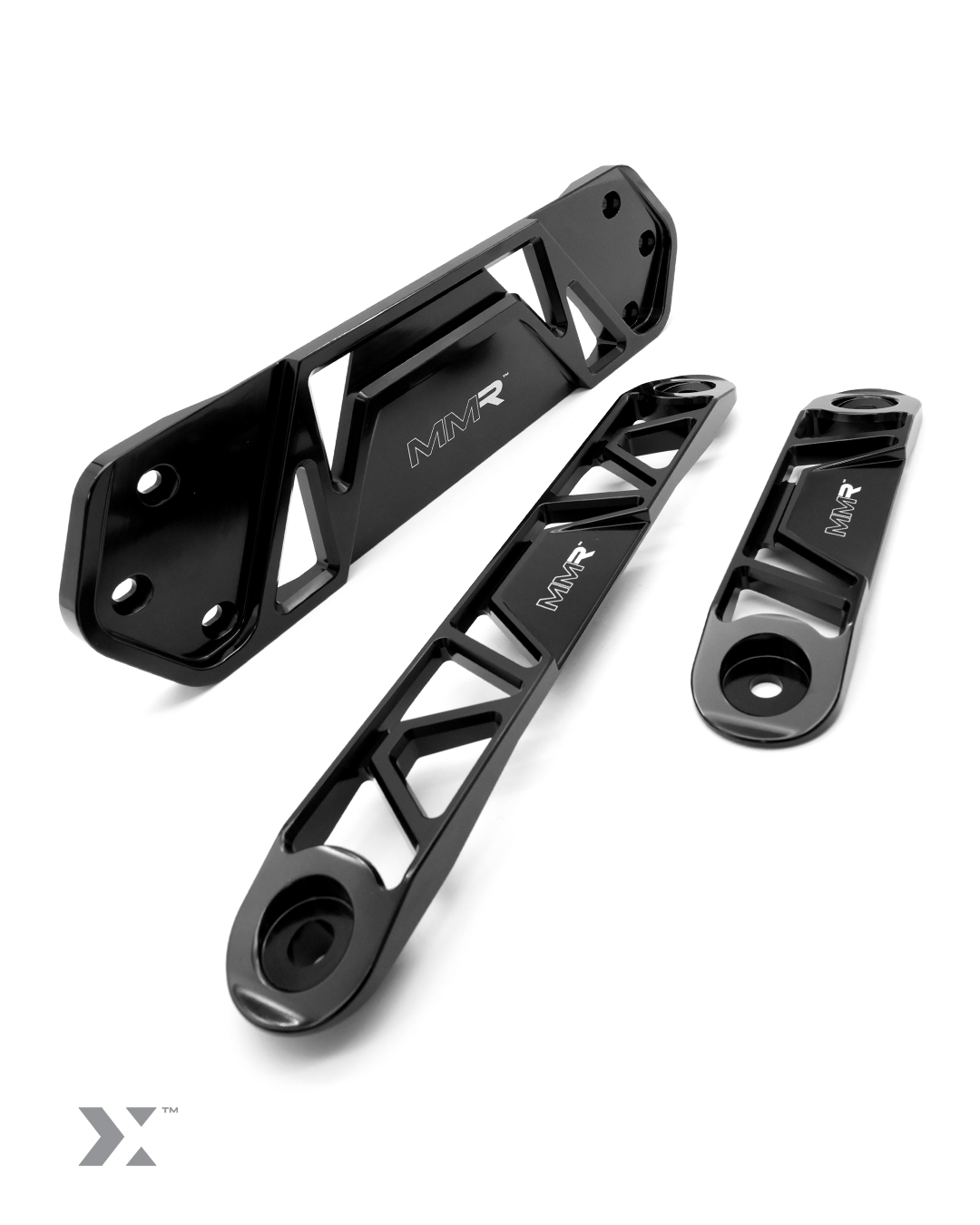 MMX 3 - piece complete underbody chassis brace set for MINI - AUTOID - Billet dress up - MMX Performance