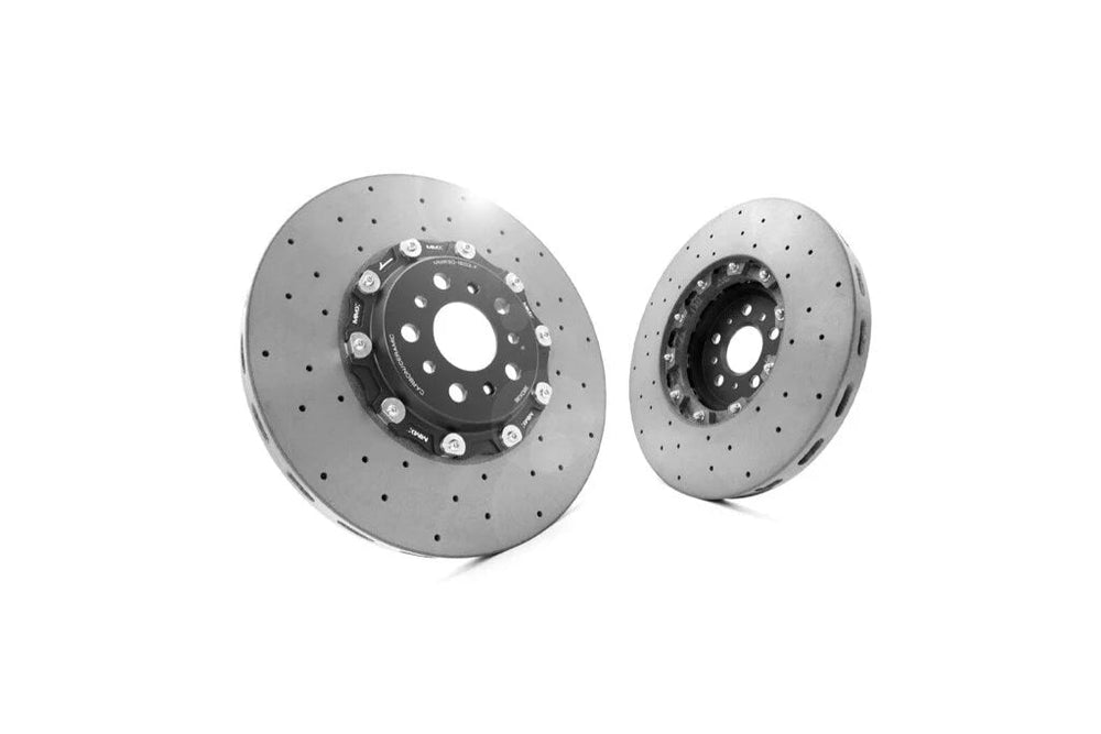 MMX Performance 2 - Piece Floating Carbon Ceramic Front Rotors – BMW G8X M2 / M3 / M4 (380x36mm) - AUTOID - Brakes & Stopping Power - MMX Performance