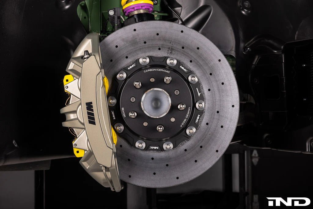 MMX Performance 2 - Piece Floating Carbon Ceramic Front Rotors – BMW G8X M2 / M3 / M4 (380x36mm) - AUTOID - Brakes & Stopping Power - MMX Performance