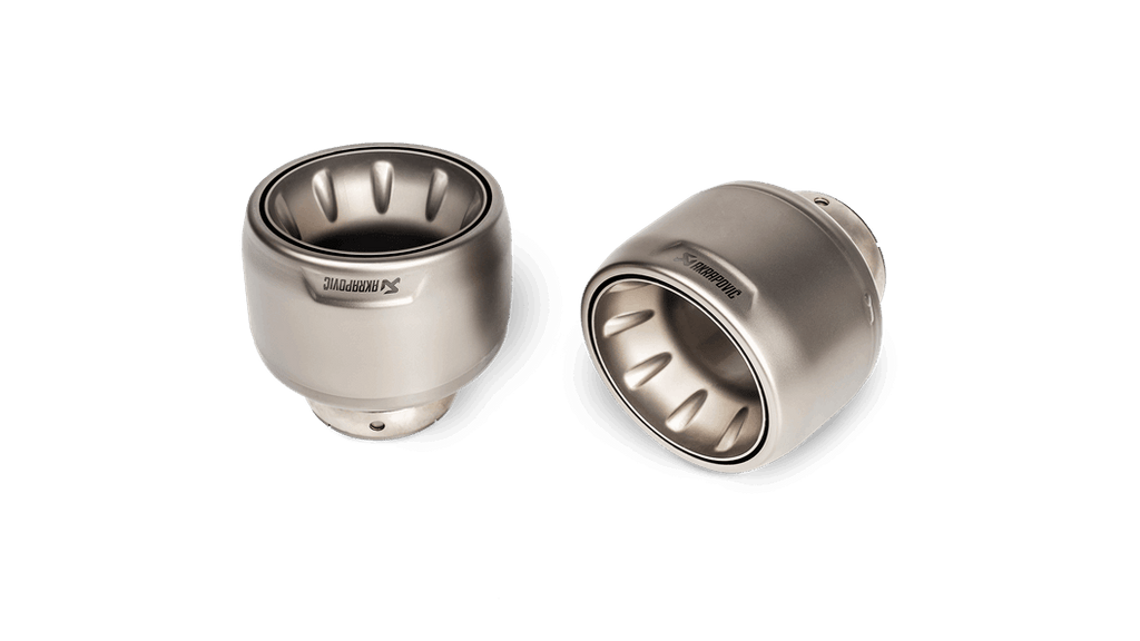 Porsche 718 Cayman GT4, GTS 4.0 & Boxster GTS 4.0 Exhaust Tips by Akrapovic - AUTOID® - Exhaust Tips - Akrapovic