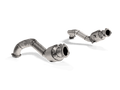 Porsche 718 Cayman GT4 RS & Spyder RS Link Pipe Set by Akrapovic - AUTOID® - Exhaust System - Akrapovic