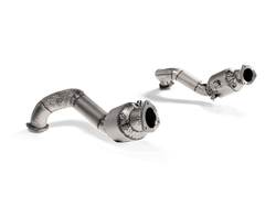 Porsche 718 Cayman GT4 RS & Spyder RS Link Pipe Set by Akrapovic - AUTOID® - Exhaust System - Akrapovic