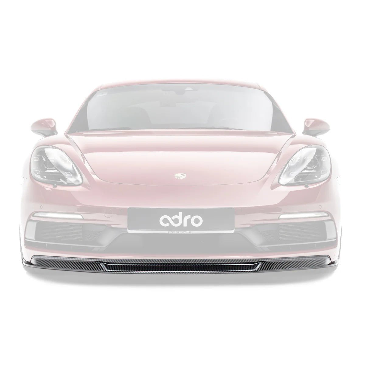 Porsche 718 Pre-Preg Carbon Fibre Front Lip by ADRO - AUTOID® - Front Lips & Splitters - Adro