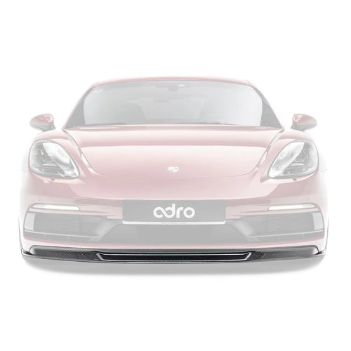 Porsche 718 Pre-Preg Carbon Fibre Front Lip by ADRO - AUTOID® - Front Lips & Splitters - Adro