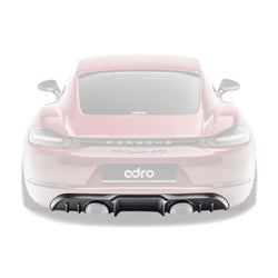 Porsche 718 Pre-Preg Carbon Fibre Rear Diffuser by ADRO - AUTOID® - Rear Diffusers - Adro