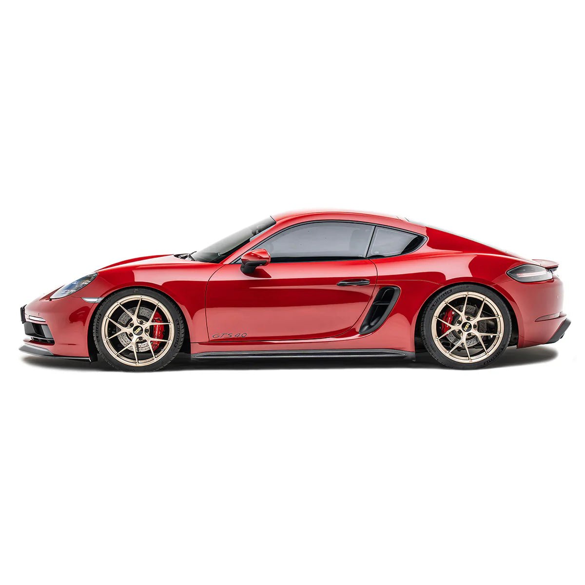Porsche 718 Pre - Preg Carbon Fibre Side Skirts by ADRO - AUTOID - Side Skirts & Winglets - Adro