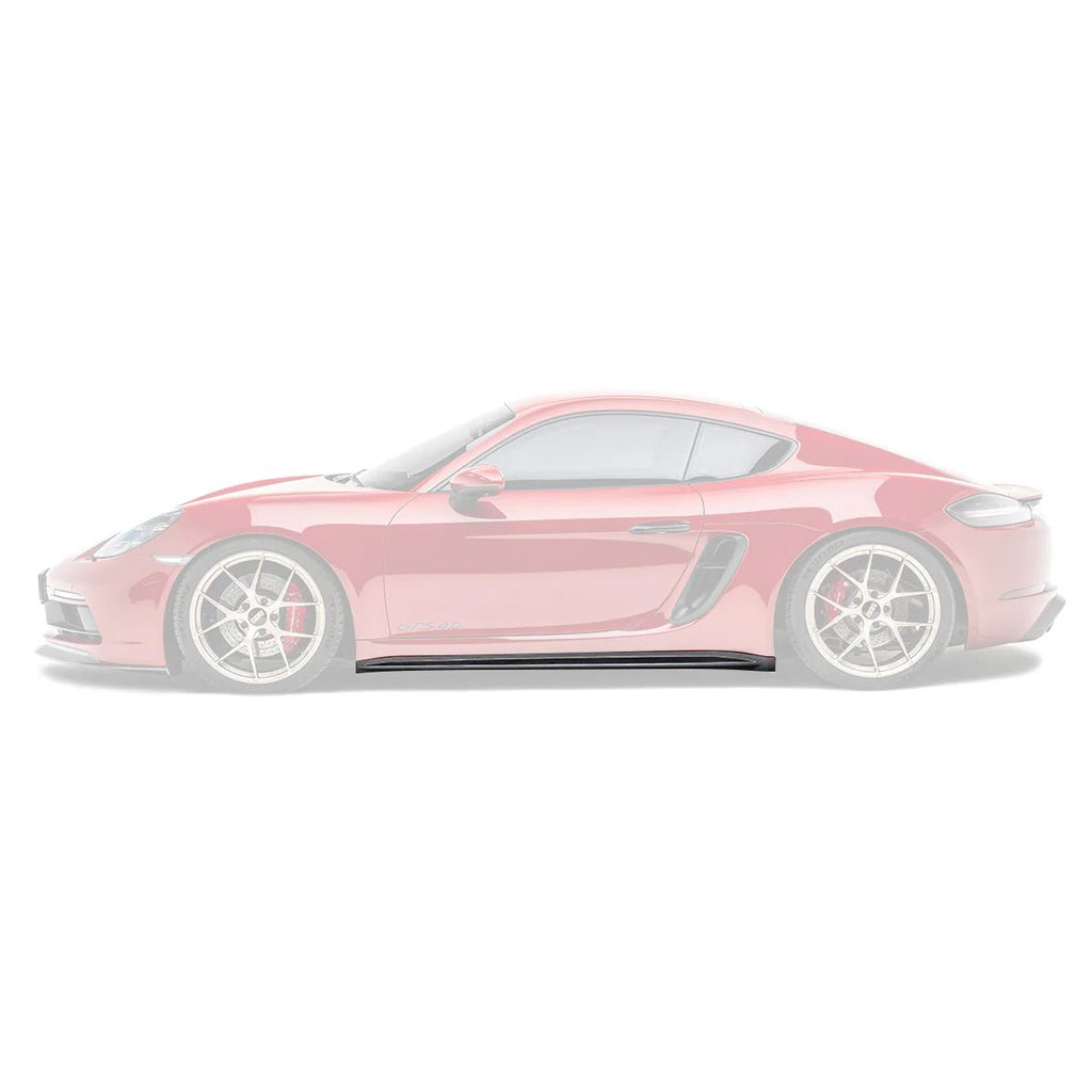 Porsche 718 Pre - Preg Carbon Fibre Side Skirts by ADRO - AUTOID - Side Skirts & Winglets - Adro