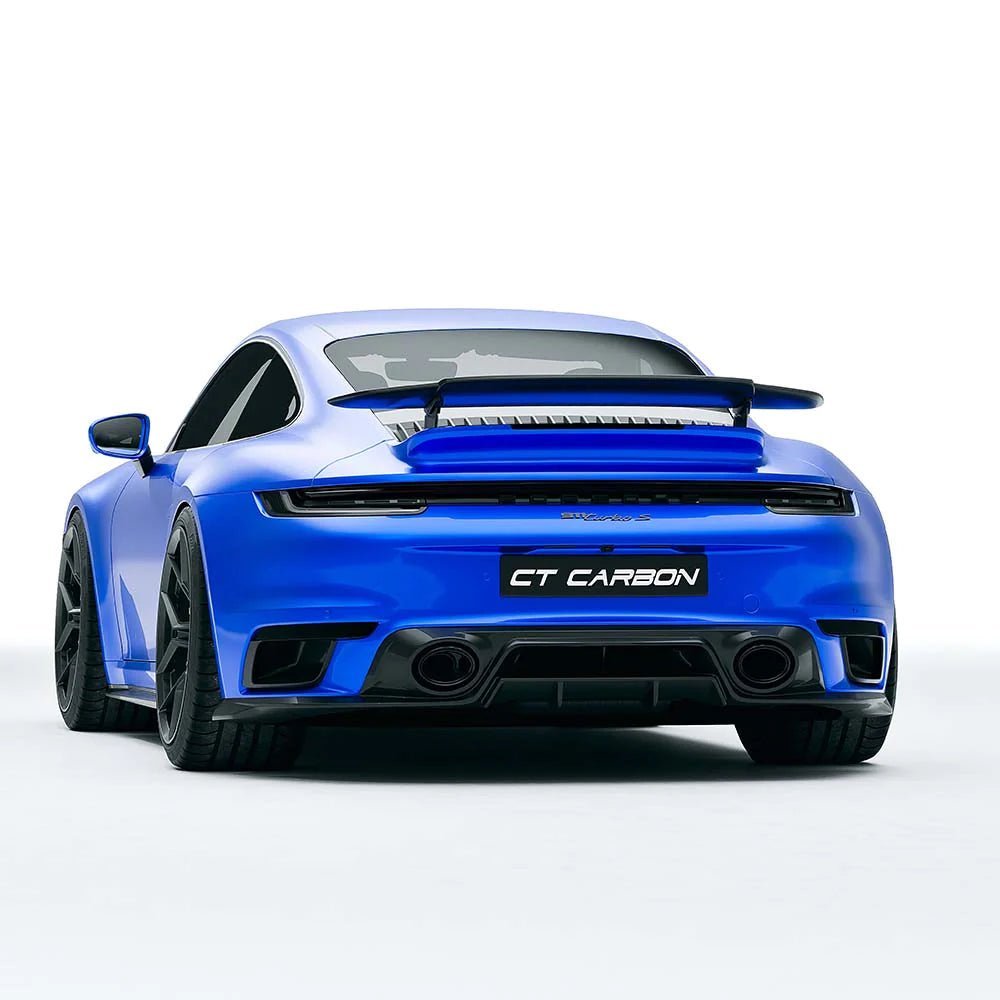 Porsche 911 (992) Turbo S Pre-Preg Carbon Fibre Full Body Kit (2020+) - AUTOID® - Styling Kit - CT Design