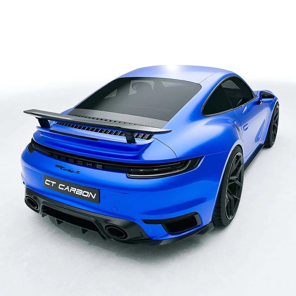 Porsche 911 (992) Turbo S Pre-Preg Carbon Fibre Full Body Kit (2020+) - AUTOID® - Styling Kit - CT Design