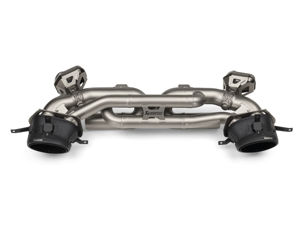 Porsche 911 Carrera, S, 4S, Cabriolet & Targa (992.2) Slip-On Line Titanium Exhaust System by Akrapovic - AUTOID® - Exhaust System - Akrapovic