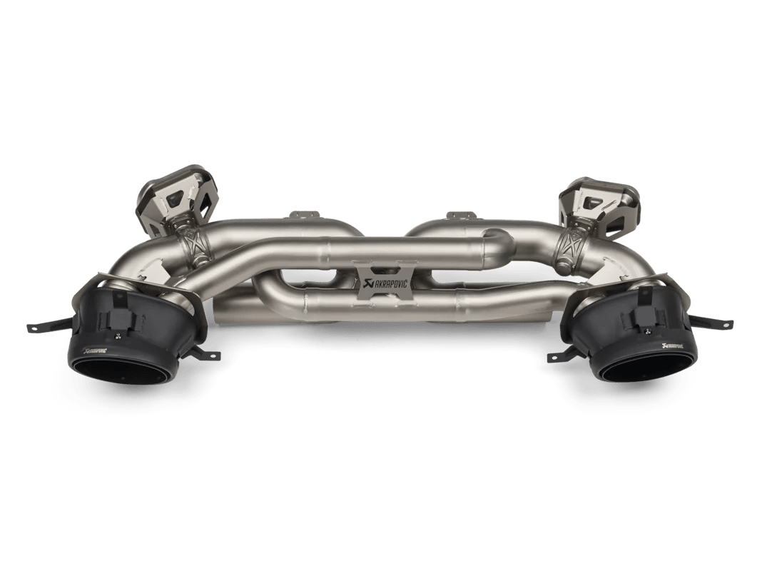 Porsche 911 Carrera, S, 4S, Cabriolet & Targa (992.2) Slip-On Line Titanium Exhaust System by Akrapovic - AUTOID® - Exhaust System - Akrapovic