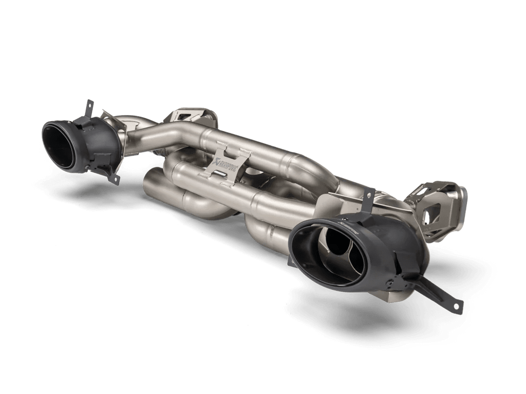 Porsche 911 Carrera, S, 4S, Cabriolet & Targa (992.2) Slip-On Line Titanium Exhaust System by Akrapovic - AUTOID® - Exhaust System - Akrapovic