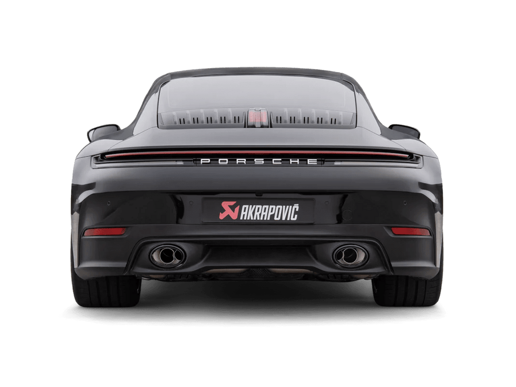 Porsche 911 Carrera, S, 4S, Cabriolet & Targa (992.2) Slip-On Line Titanium Exhaust System by Akrapovic - AUTOID® - Exhaust System - Akrapovic