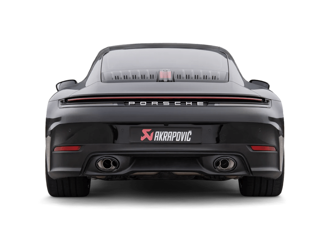 Porsche 911 Carrera, S, 4S, Cabriolet & Targa (992.2) Slip-On Line Titanium Exhaust System by Akrapovic - AUTOID® - Exhaust System - Akrapovic