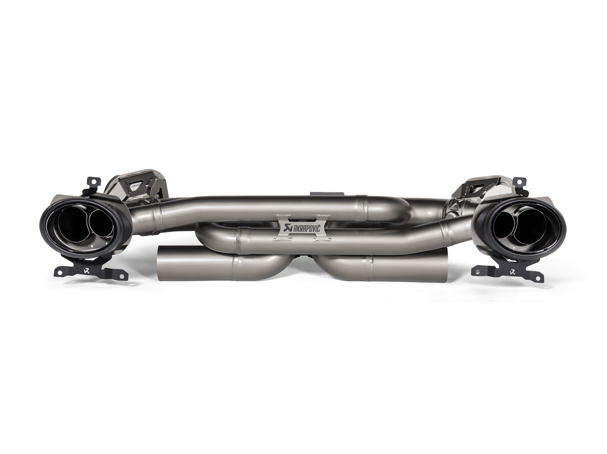 Porsche 911 Carrera, S, 4S, GTS, Cabriolet, Targa & Dakar (992) Slip-On Race Line Titanium Exhaust System by Akrapovic - AUTOID® - Exhaust System - Akrapovic
