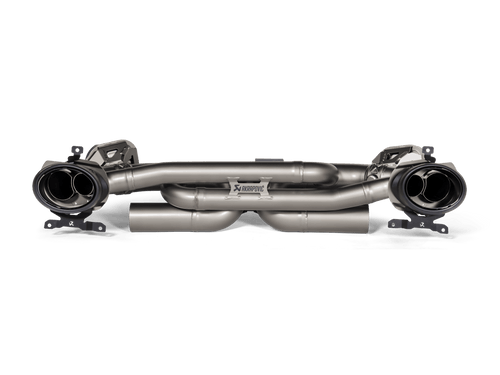 Porsche 911 Carrera, S, 4S, GTS, Cabriolet, Targa & Dakar (992) Slip-On Race Line Titanium Exhaust System by Akrapovic - AUTOID® - Exhaust System - Akrapovic