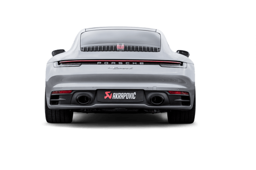 Porsche 911 Carrera, S, 4S, GTS, Cabriolet, Targa & Dakar (992) Slip-On Race Line Titanium Exhaust System by Akrapovic - AUTOID® - Exhaust System - Akrapovic