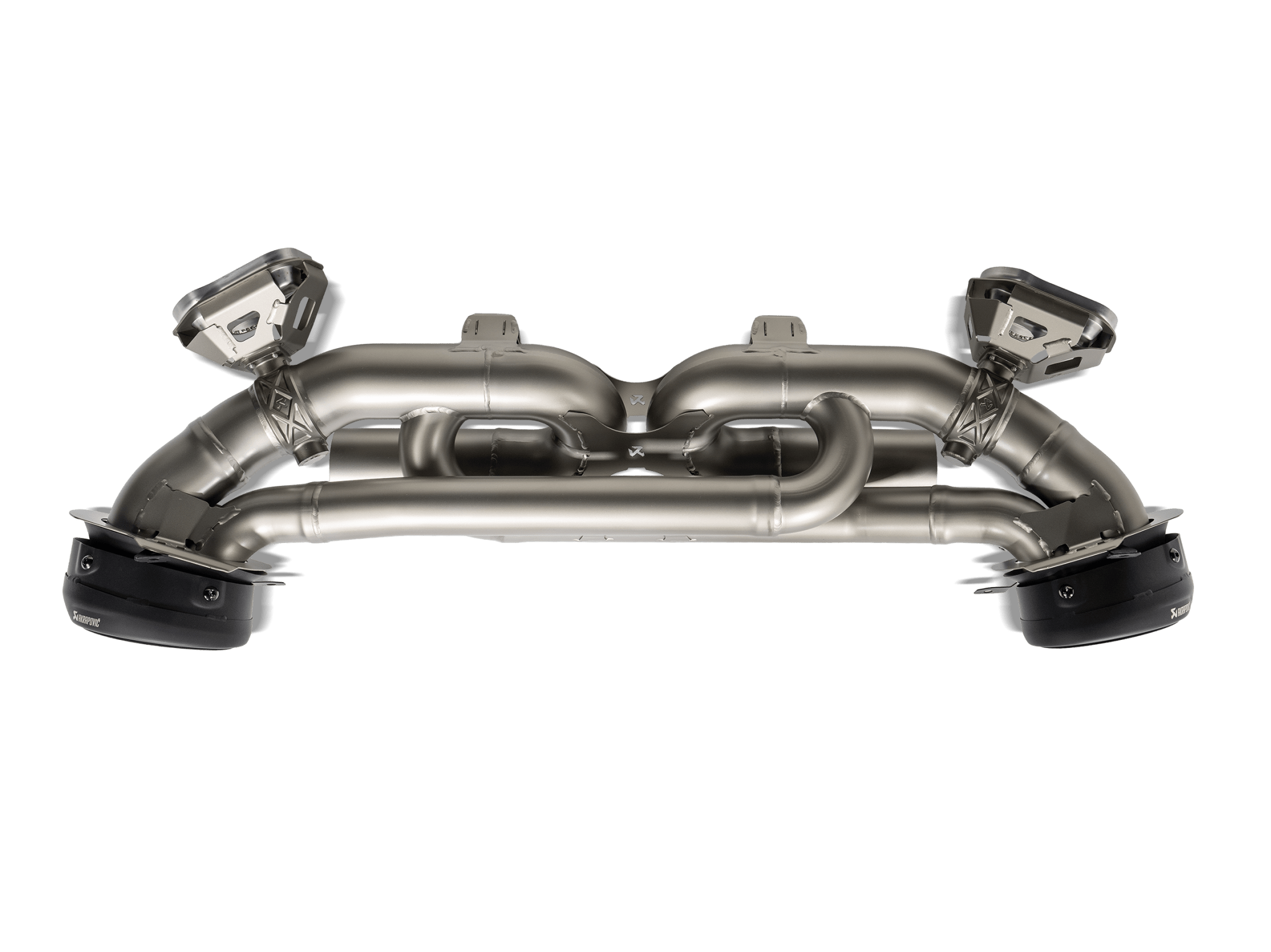 Porsche 911 Carrera, S, 4S, GTS, Cabriolet, Targa & Dakar (992) Slip-On Race Line Titanium Exhaust System by Akrapovic - AUTOID® - Exhaust System - Akrapovic