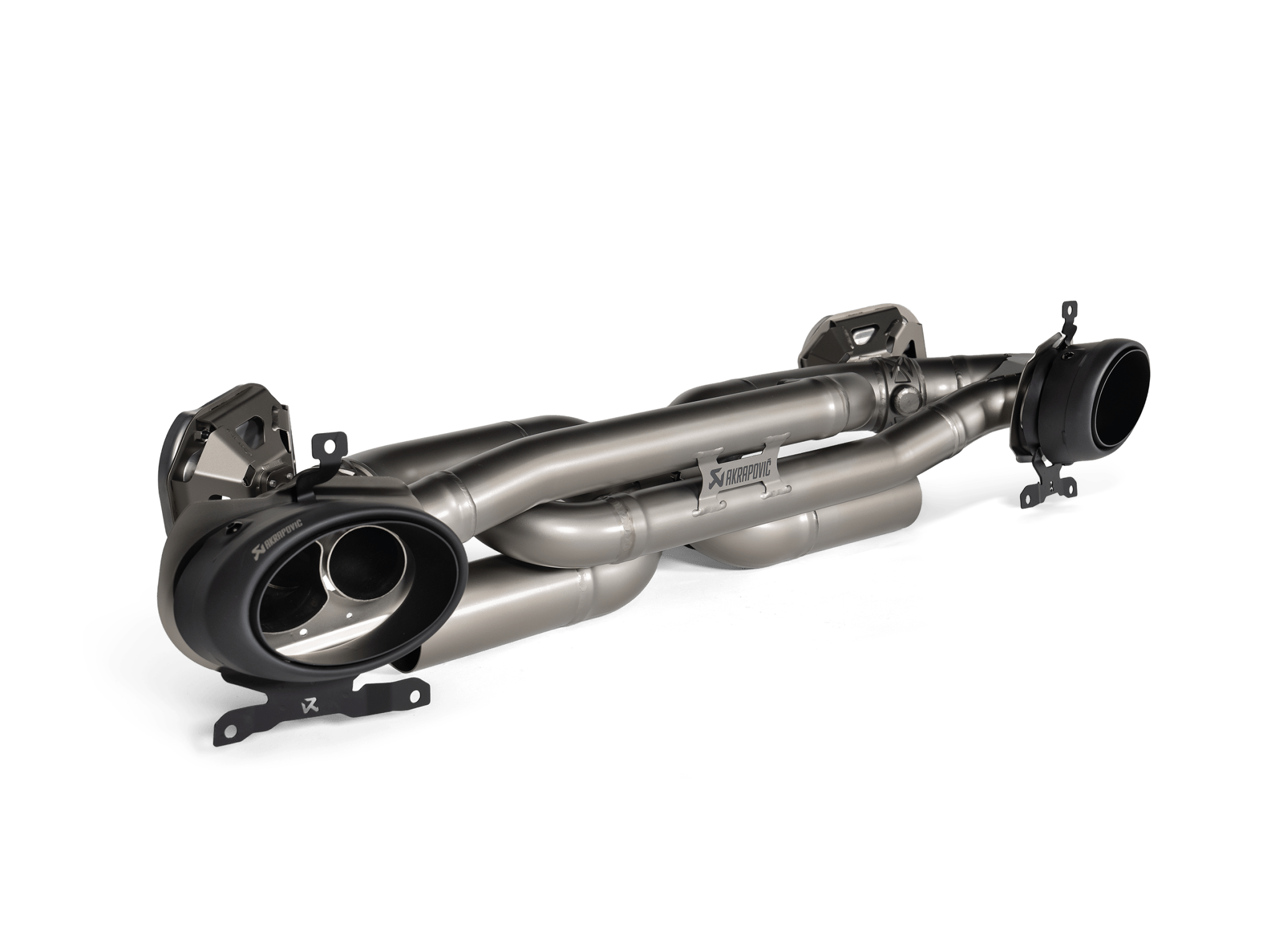 Porsche 911 Carrera, S, 4S, GTS, Cabriolet, Targa & Dakar (992) Slip-On Race Line Titanium Exhaust System by Akrapovic - AUTOID® - Exhaust System - Akrapovic