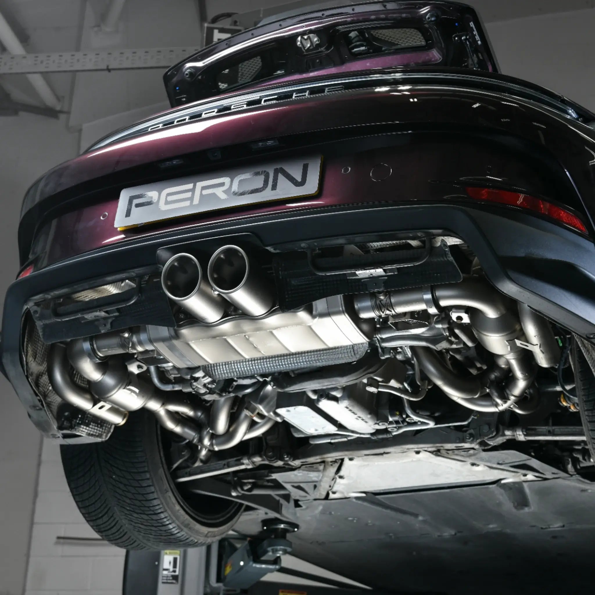 Porsche 911 GT3 & GT3 RS Slip - On Race Line Titanium Back Box by Akrapovic - AUTOID - Exhaust System - Akrapović