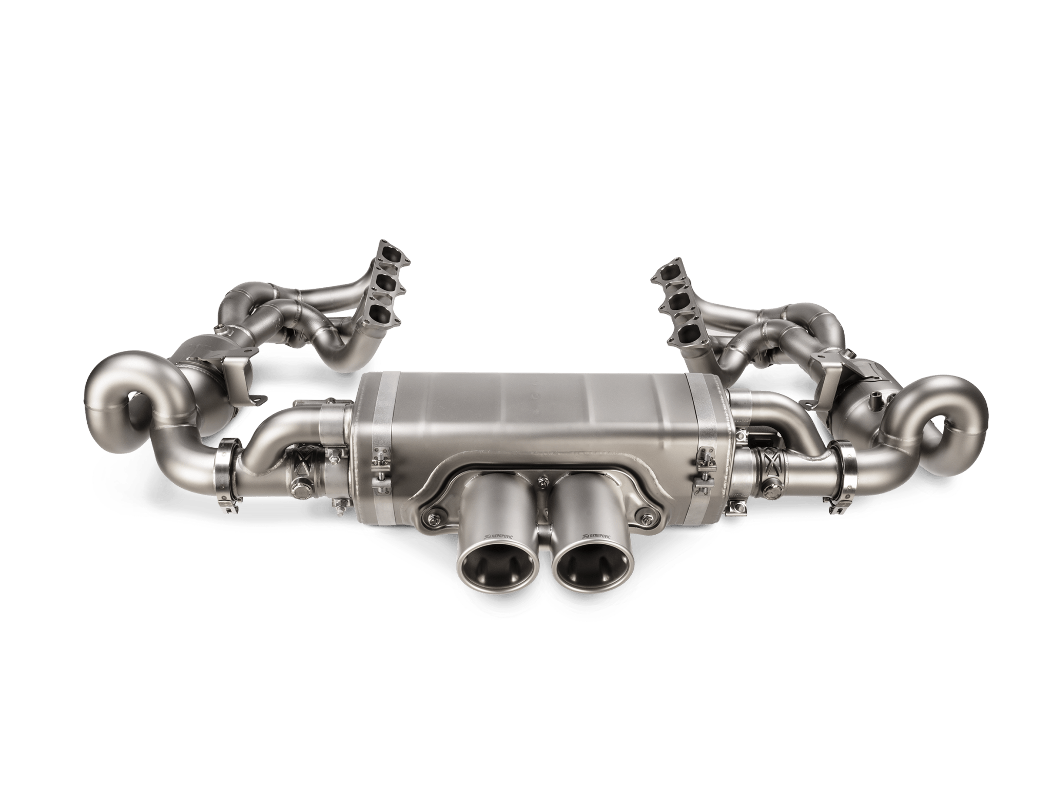 Porsche 911 GT3, GT3 Touring, GT3 RS, S & T 992.1 Slip-On Race Line by Akrapovic - AUTOID® - Exhaust System - Akrapovic