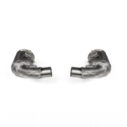 Porsche 911 Turbo, Turbo S & Sport Classic 992.1 Link Pipe Set by Akrapovic - AUTOID® - Exhausts - Akrapovic