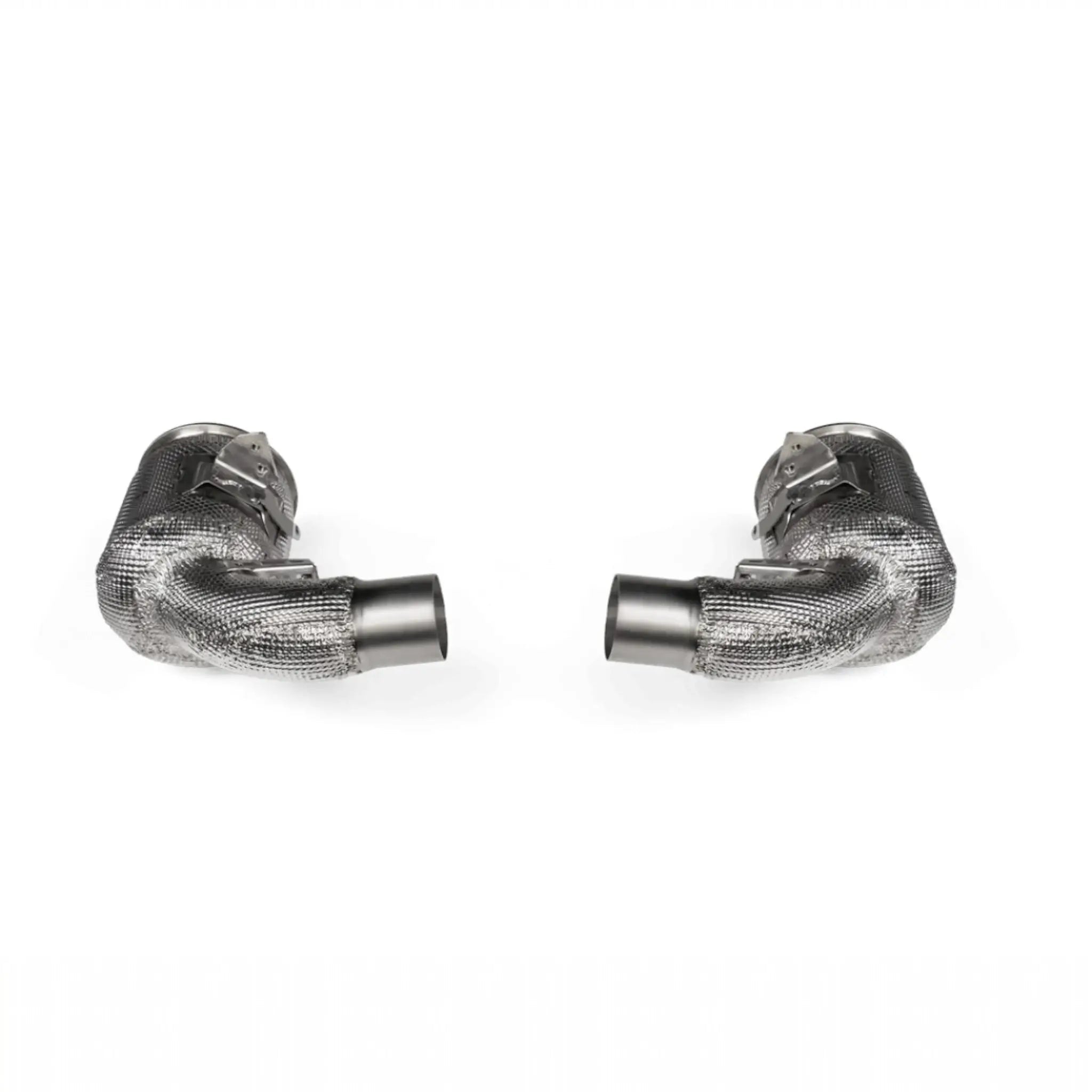 Porsche 911 Turbo, Turbo S & Sport Classic 992.1 Link Pipe Set by Akrapovic - AUTOID® - Exhausts - Akrapovic