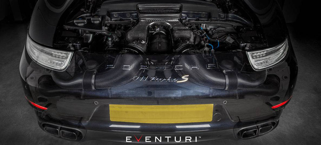 Porsche 991 Turbo Eventuri Carbon Fibre Intake Kit (2018+) - AUTOID® - Air Intakes - Eventuri