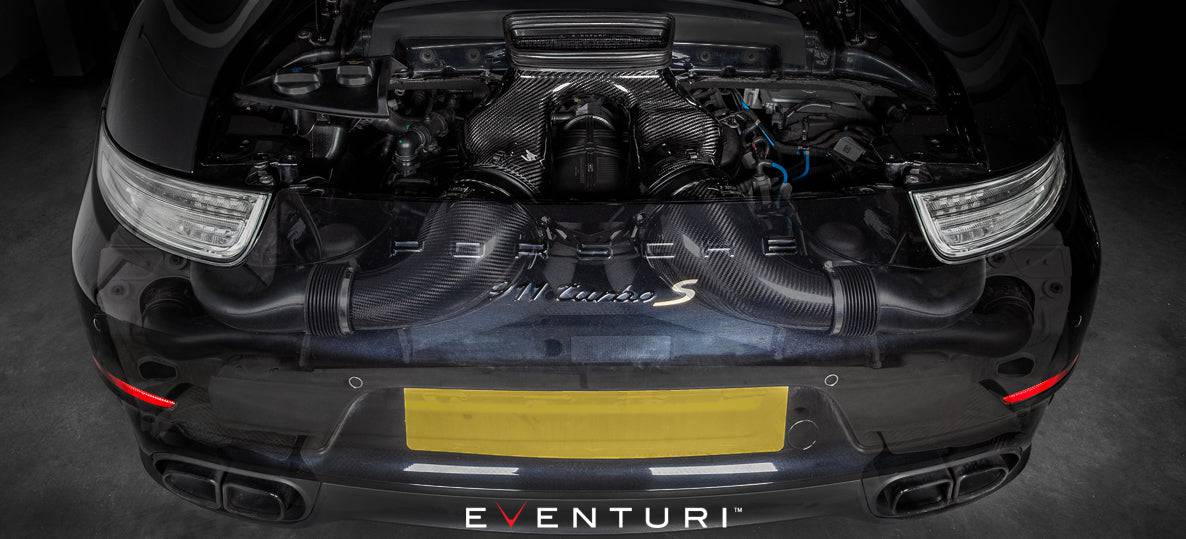 Porsche 991 Turbo Eventuri Carbon Fibre Intake Kit (2018+) - AUTOID® - Air Intakes - Eventuri