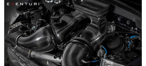 Porsche 991 Turbo Eventuri Carbon Fibre Intake Kit (2018+) - AUTOID® - Air Intakes - Eventuri