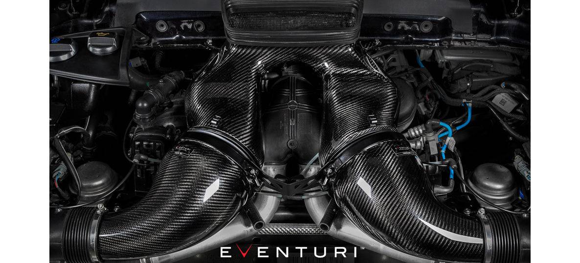 Porsche 991 Turbo Eventuri Carbon Fibre Intake Kit (2018+) - AUTOID® - Air Intakes - Eventuri