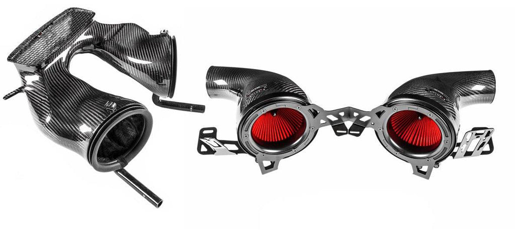 Porsche 991 Turbo Eventuri Carbon Fibre Intake Kit (2018+) - AUTOID® - Air Intakes - Eventuri