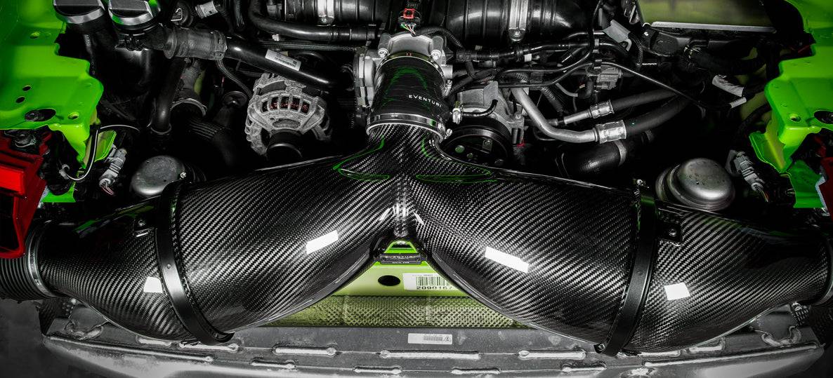 Porsche 991.1 991.2 GT3RS Eventuri Carbon Fibre Intake Kit (2018+) - AUTOID - Air Intakes - Eventuri