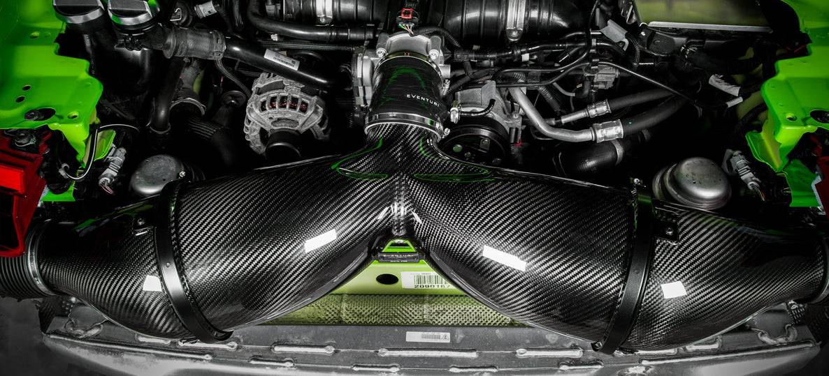 Porsche 991.1 991.2 GT3RS Eventuri Carbon Fibre Intake Kit (2018+) - AUTOID® - Air Intakes - Eventuri
