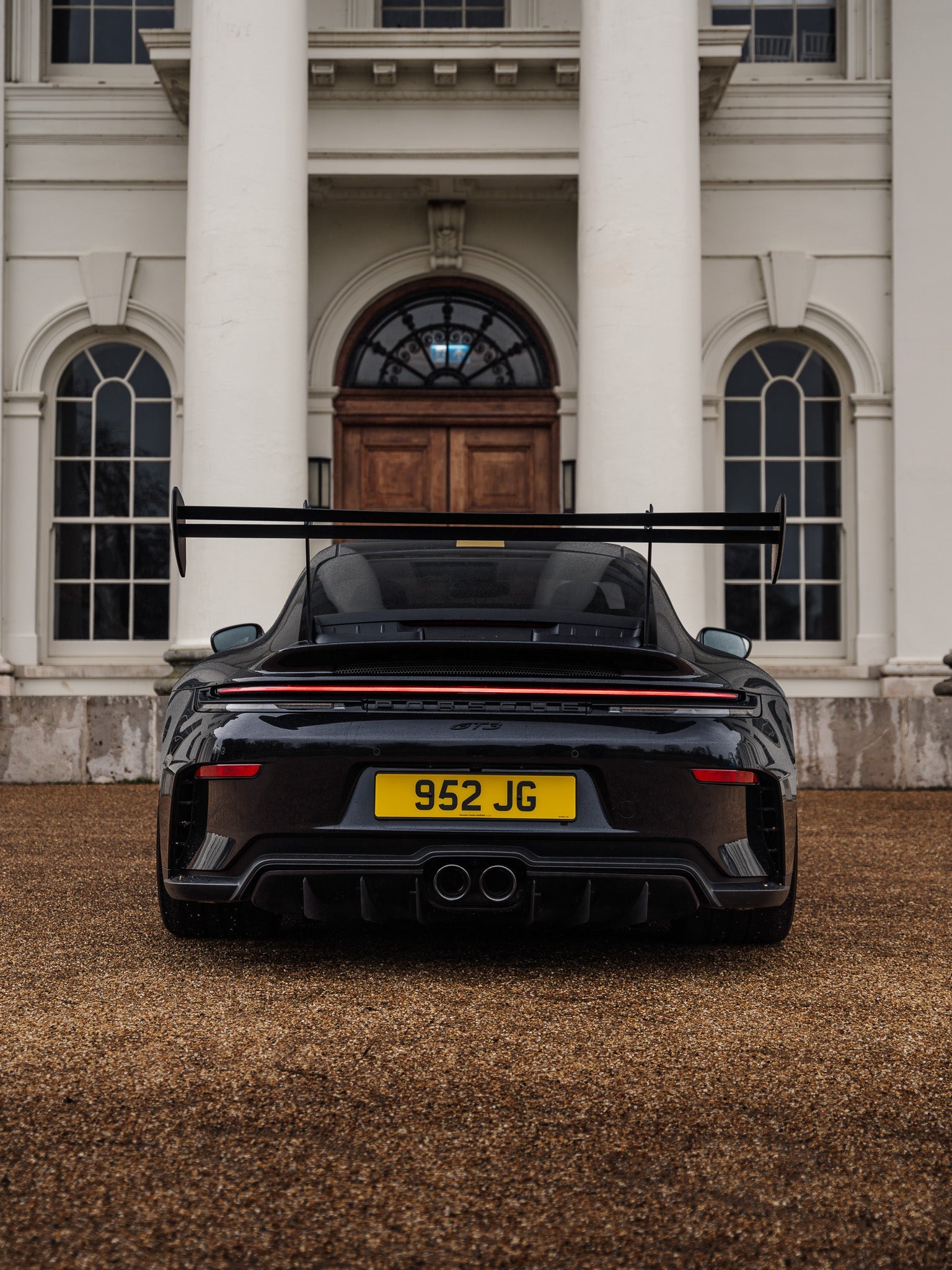 Porsche 992.1 / 992.2 GT3 Pre-Preg Carbon Fibre AT-P Swan Neck Rear Wing by Adro - AUTOID® - Rear Wings - Adro