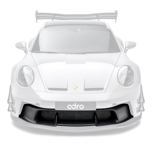 Porsche 992.1 GT3 ARD Prepreg Race Front Intake Panel by Adro - AUTOID® - Front Lips & Splitters - Adro