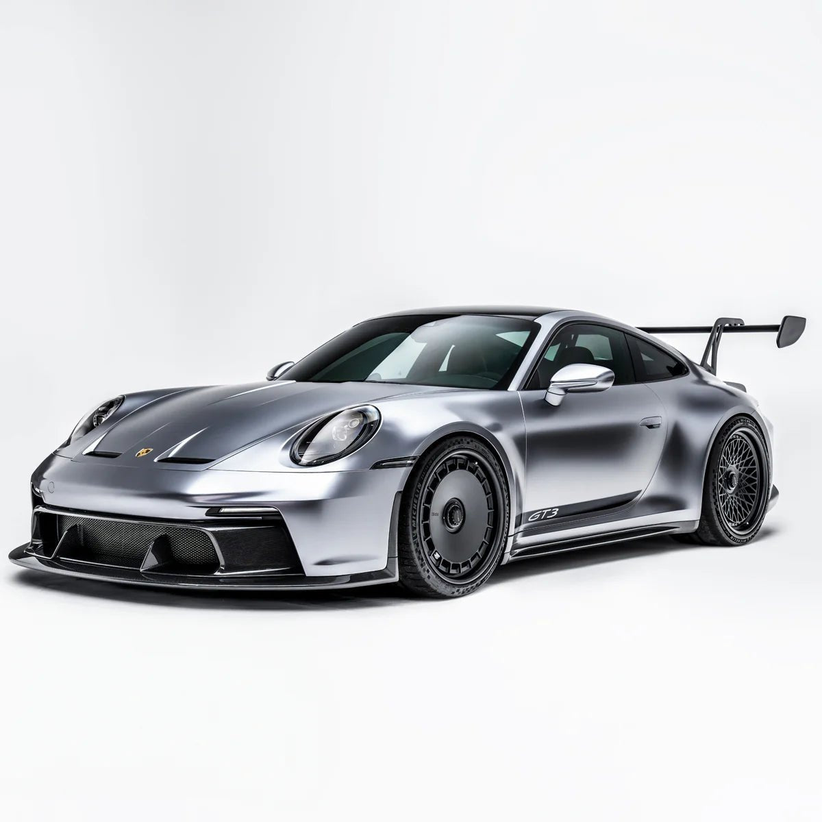Porsche 992.1 GT3 Pre-Preg Carbon Fibre Front Splitter by Adro - AUTOID® - Front Lips & Splitters - Adro