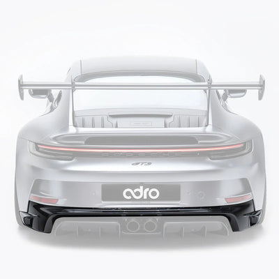 Porsche 992.1 GT3 Pre - Preg Carbon Fibre Rear Apron Panel by Adro - AUTOID - Rear Diffusers - Adro