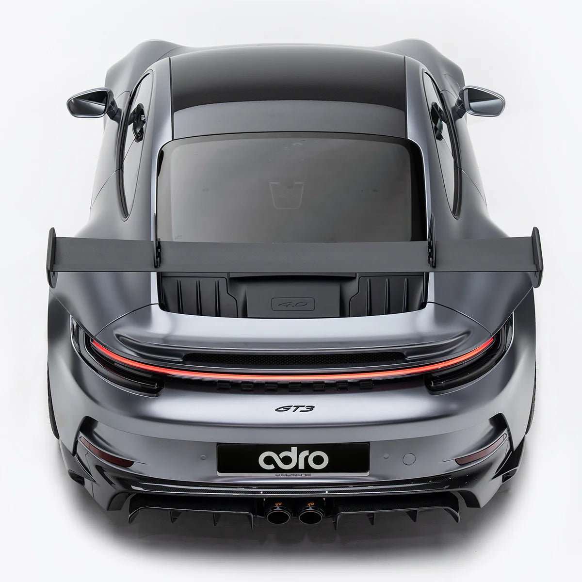 Porsche 992.1 GT3 Pre - Preg Carbon Fibre Rear Apron Panel by Adro - AUTOID - Rear Diffusers - Adro