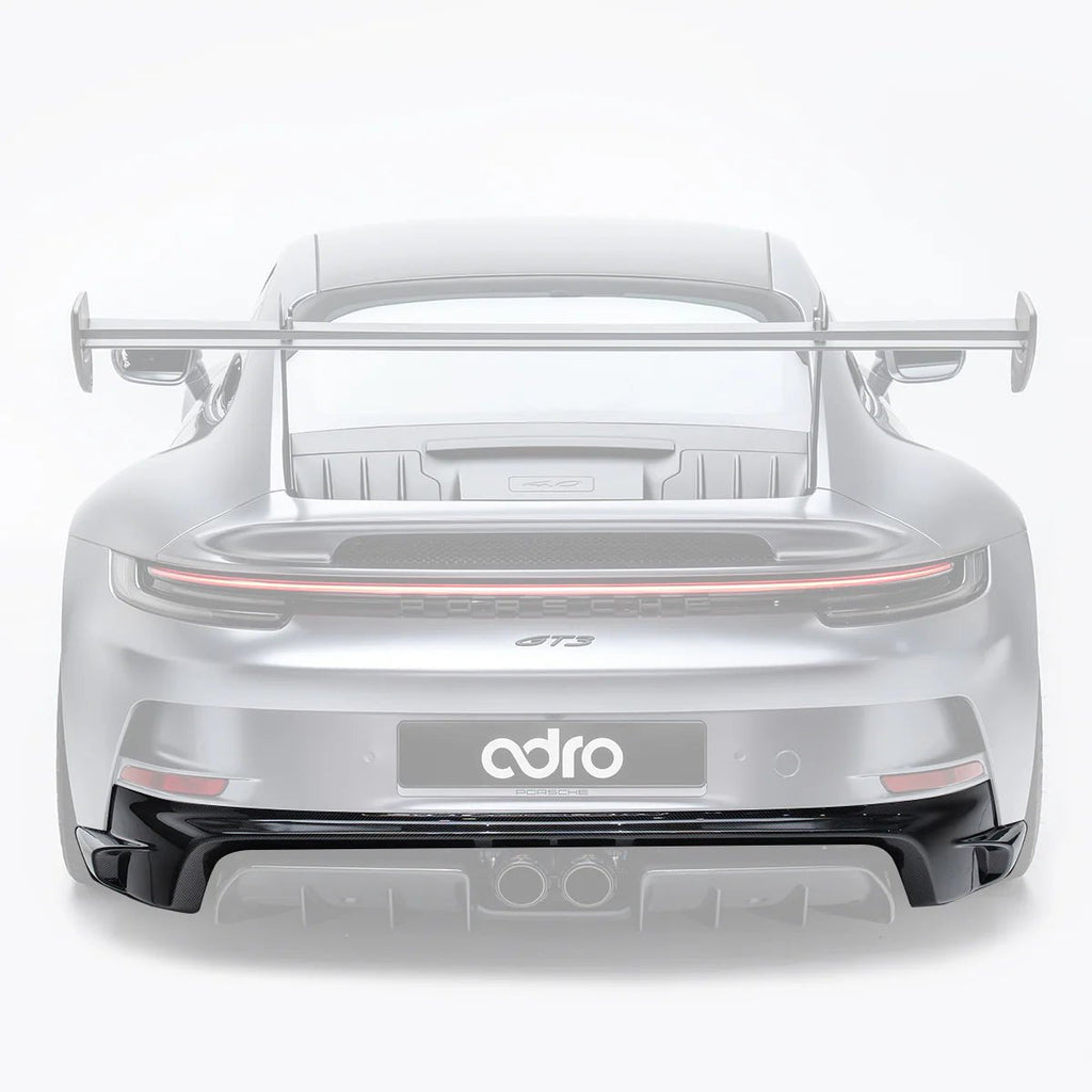 Porsche 992.1 GT3 Pre-Preg Carbon Fibre Rear Apron Panel by Adro - AUTOID® - Rear Diffusers - Adro