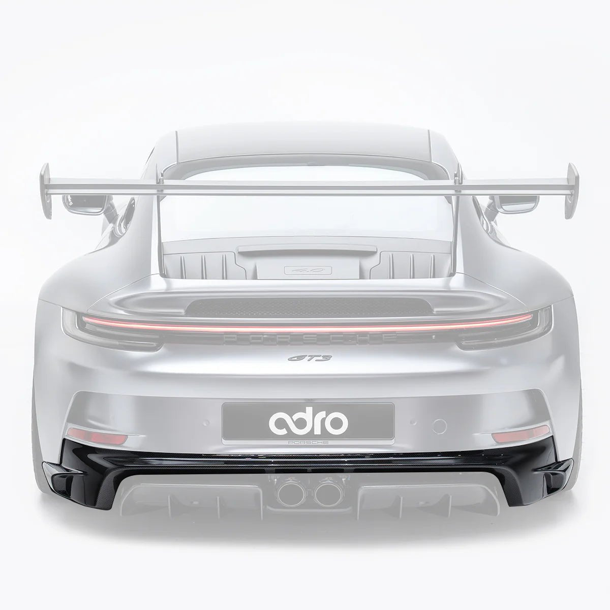 Porsche 992.1 GT3 Pre-Preg Carbon Fibre Rear Apron Panel by Adro - AUTOID® - Rear Diffusers - Adro