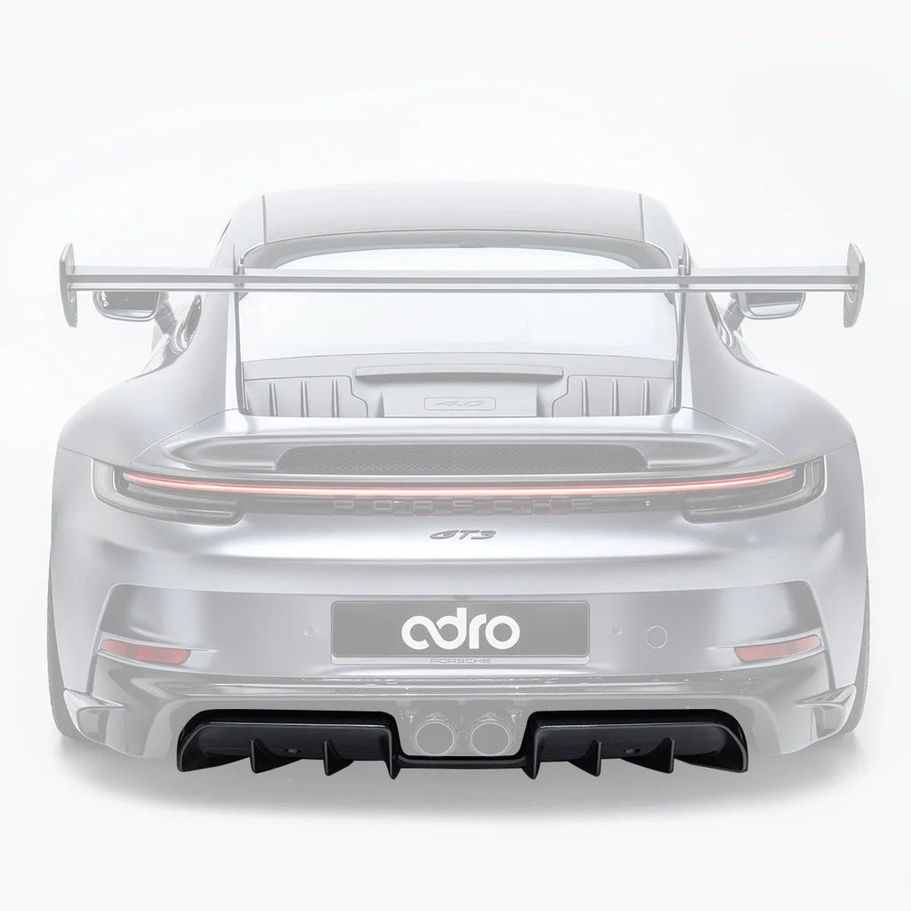 Porsche 992.1 GT3 Pre-Preg Carbon Fibre Rear Diffuser by Adro - AUTOID® - Rear Diffusers - Adro