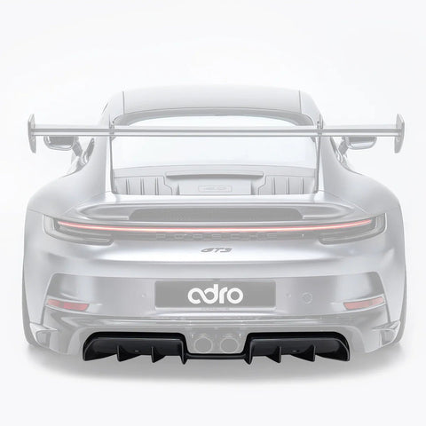 Porsche 992.1 GT3 Pre-Preg Carbon Fibre Rear Diffuser by Adro - AUTOID® - Rear Diffusers - Adro
